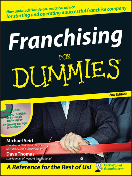 Title details for Franchising For Dummies by Michael H. Seid - Available